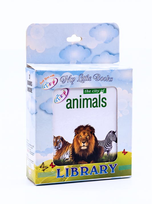 3 set: Teeny Mini Library